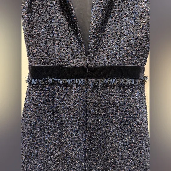 J Crew Tweed Constellation Sparkle Shift Dress Size 16 - Picture 8 of 14